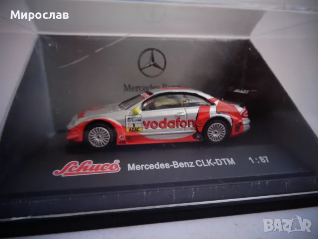 1:87 H0 SCHUCO MERCEDES BENZ CLK КОЛИЧКА РАЛИ МОДЕЛ ИГРАЧКА