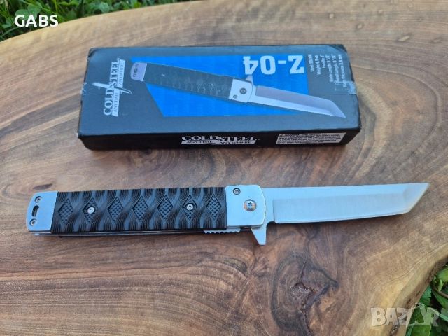 Сгъваем джобен нож Cold Steel Z-04 Tanto, снимка 2 - Ножове - 51522805