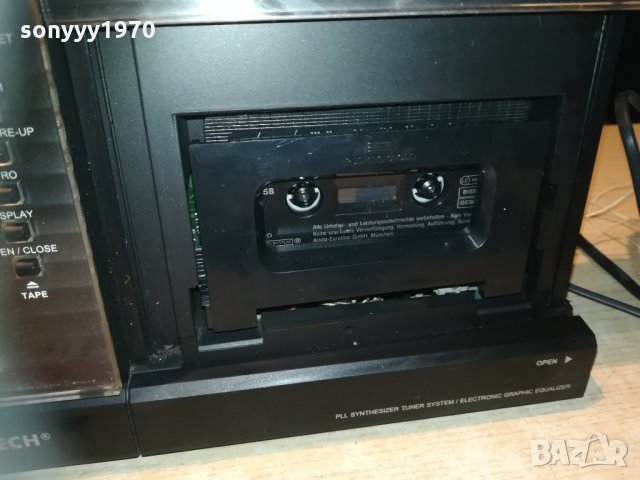 дизаинерска уредба с цд/дек/тунер/усилвател/аукс 2912201810, снимка 9 - Ресийвъри, усилватели, смесителни пултове - 31252855