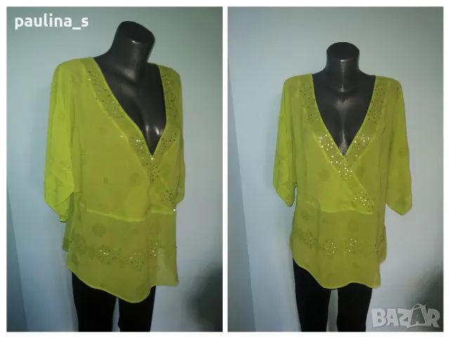 Три различни броя / Уникални и специални туники / голям размер , снимка 14 - Туники - 29538374