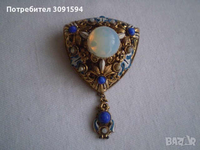  РЯДКА Старинна Дамска Брошка