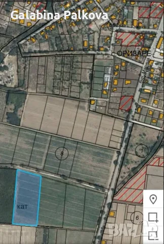 Парцел в с. Оризари, снимка 3 - Парцели - 55802628