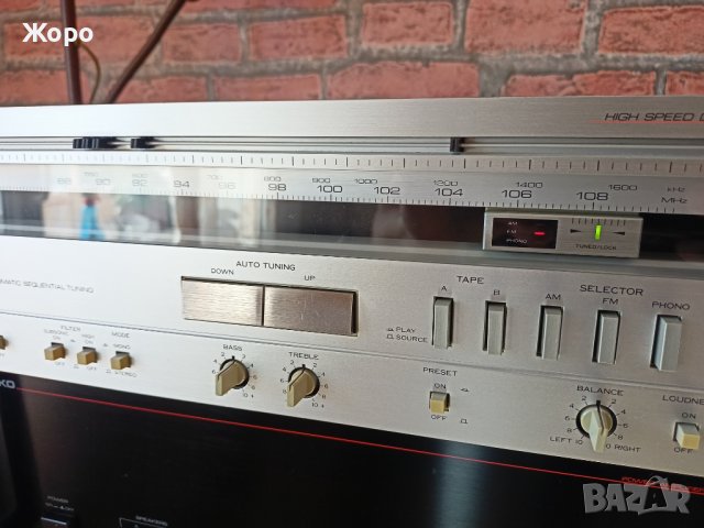 ⏯️С Клип! Trio Kenwood KR-730 monster receiver motorized radio search, снимка 4 - Ресийвъри, усилватели, смесителни пултове - 37913935