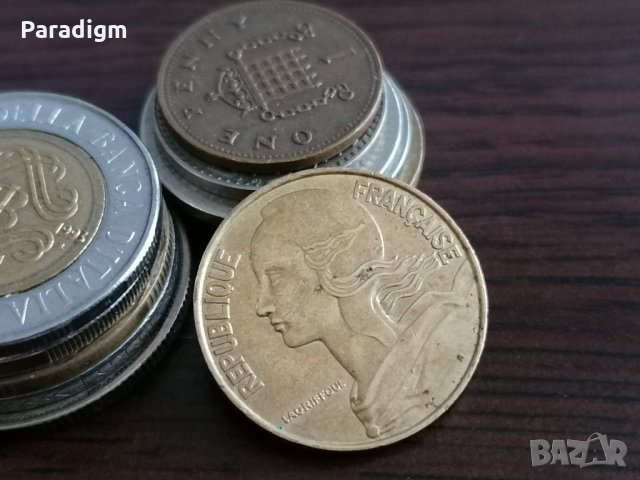 Монета - Франция - 20 сентима | 1988г., снимка 2 - Нумизматика и бонистика - 35378751