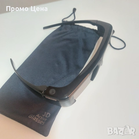 Оригинални активни 3D очила Samsung (Samsung 3D Active Glasses SSG-3100GB) + калъфче, снимка 5 - Друга електроника - 54207547