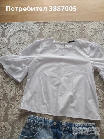 Къси дънки с риза , снимка 4 - Дънки - 51081569