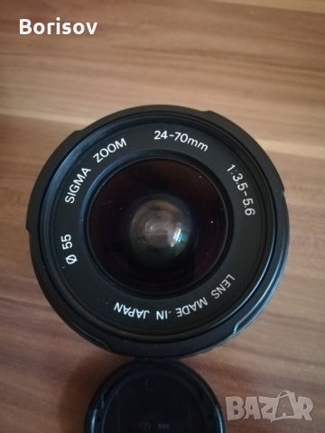 Sigma Aspherical 24-70mm 1:3.5-5.6 D , снимка 5 - Обективи и филтри - 29630158