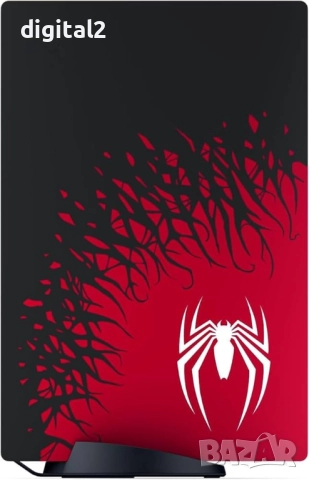 Панел  Spider Man PlayStation 5 Slim Digital Edition високо качество, снимка 3 - PlayStation конзоли - 52708658