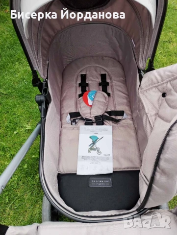 бебешка количка chipolino aura , снимка 4 - Детски колички - 50579304