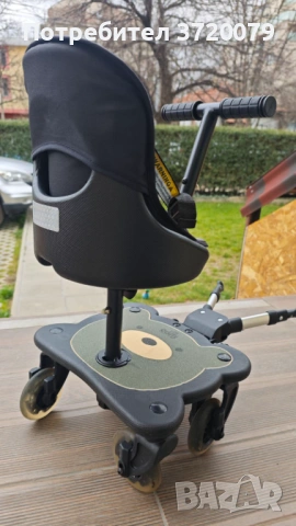 Борд със столче за второ дете за количка Cam DUDU, снимка 3 - Детски колички - 53944494