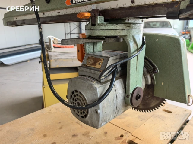 В наличност италианска радиална пендула DEWALT на 1000 мм мотор 3 кв, макс диск 350 мм., снимка 12 - Други машини и части - 50989778