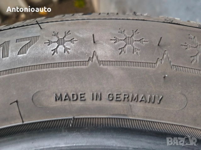 225 55 17 - 4бр. зимни гуми Dunlop Winter Sport 5, снимка 7 - Гуми и джанти - 52457542