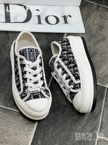 DIOR ⚜️Дамски Кецове , снимка 4 - Кецове - 53341392