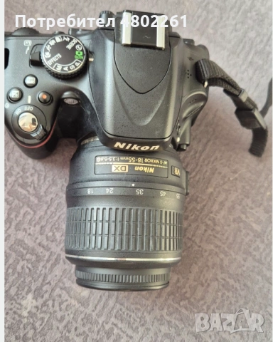 Фотоапарат Nikon D5100, снимка 2 - Фотоапарати - 54249399