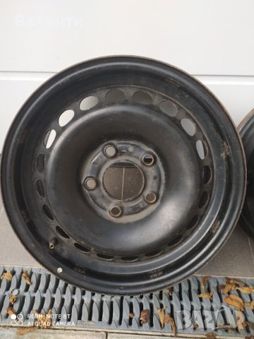 Стоманени джанти за БМВ, 15", усилени, перфектно състояние.