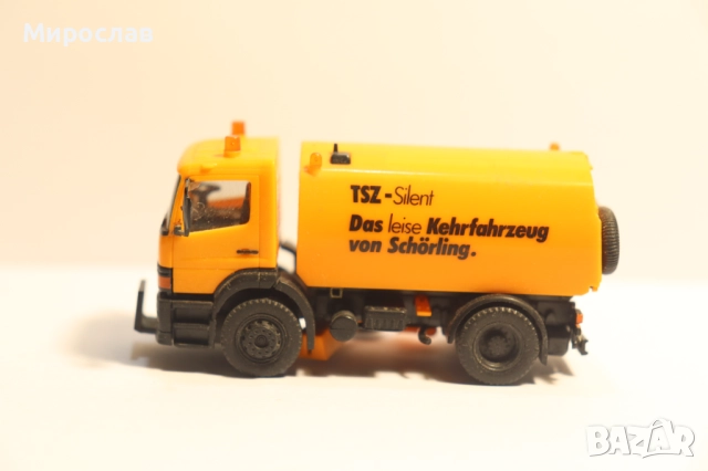 HERPA H0 1/87 MERCEDES ATEGO КОМУНАЛНИ ДЕЙНОСТИ КАМИОН МОДЕЛ КОЛИЧКА, снимка 3 - Колекции - 52354352