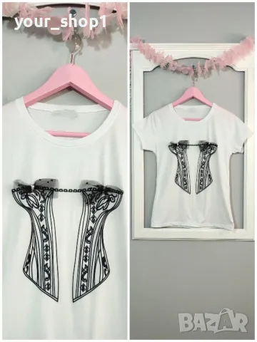 Дамска тениска корсет , снимка 1
