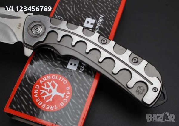 Сгъваем нож BOKER F86 -98х231, снимка 4 - Ножове - 40703512