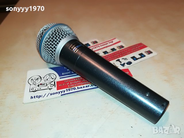 shure beta-профи микрофон без бутон 0405231253, снимка 3 - Микрофони - 40587383