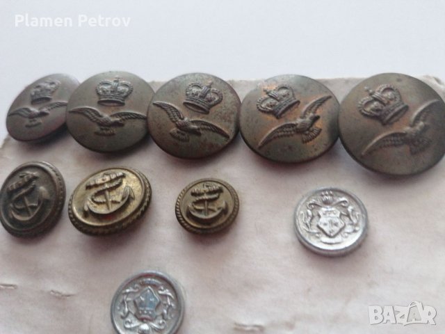 Военни копчета , снимка 5 - Антикварни и старинни предмети - 39160901