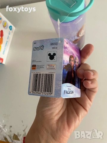 Пластмасова бутилка Frozen, Paw Patrol, Hot Wheels, Peppa Pig, 500 ml, шише, снимка 15 - Други - 53204084