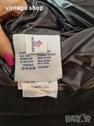 Зимнo яке за госпожици Moncler 140 см, снимка 14 - Детски якета и елеци - 56116042
