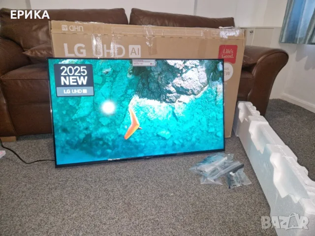 Смарт телевизор LG 43-inch 4J Ultra HD HDR Smart Tv Webos 25 Alpha 7 Al Pro 4K Gen 8,60hz 2025