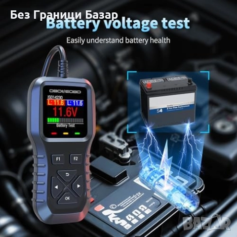 Нов Универсален OBD2 скенер за кола – четене и изчистване на грешки, снимка 7 - Друга електроника - 52696970