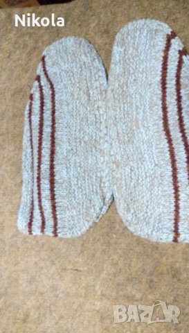 Плетени Терлици и чорапи, снимка 9 - Мъжки чехли - 29394697