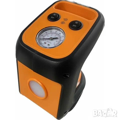 Компресор за гуми 3 в 1 с лампа 12V, снимка 4 - Аксесоари и консумативи - 55863677