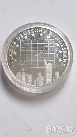 Монета -50 Jahre Deutsche Bundesbank 2007, снимка 4 - Нумизматика и бонистика - 42486795