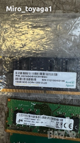 Ddr4 16-8 gb +512 nvme, снимка 2 - RAM памет - 54133447