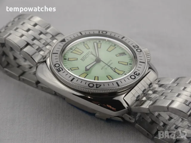 ВОСТОК АМФИБИЯ АВТОМАТИЧЕН-"ЧЕРЕПАХА"-"LIME" ref: 70086В, снимка 12 - Мъжки - 48082146