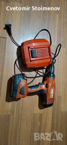 винтоверт хилти ново зарядно , снимка 3 - Винтоверти - 53379490