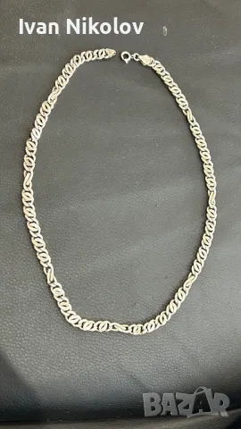 Сребърен ланец, снимка 1