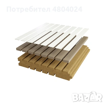 Акустичен панел от МДФ за стена, снимка 3 - Декорация за дома - 54270396