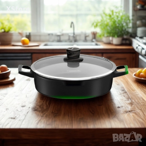 Комплект касерола с капак Lexical, снимка 4 - Съдове за готвене - 49854479