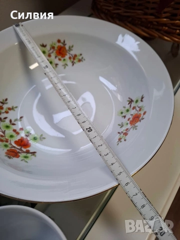 Ретро комплект Български порцелан , снимка 8 - Аксесоари за кухня - 54015167