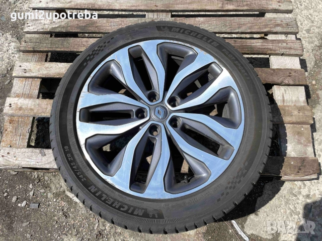 18цола Джанта 5х114,3 за Renault Talisman 7,5J et46 Michelin 245/45/18