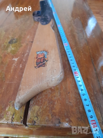 Стара детска играчка,пушка #6, снимка 2 - Други ценни предмети - 52110785