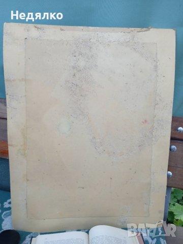 Огромна снимка,картон портрет,военен лекар, снимка 10 - Антикварни и старинни предмети - 38475451