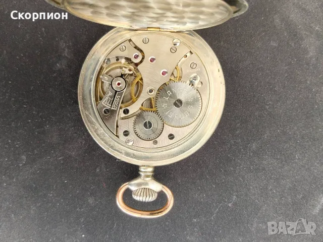 Швейцарски джобен часовник LANCO - 1925г. - Рядък - ПРОМОЦИЯ, снимка 4 - Джобни - 50419600