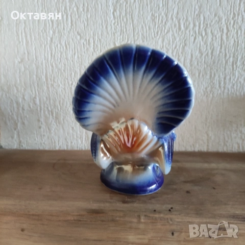 Порцеланова фигурка,фигура паун ЛФЗ, снимка 10 - Колекции - 53332620