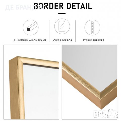 Огледало с рамка за стена в цял ръст AA01016ZZE001 , снимка 7 - Огледала - 35067668
