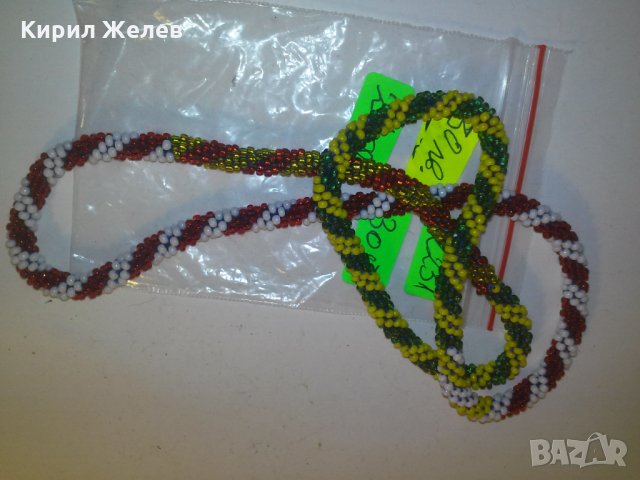 ВЪЗРОЖДЕНСКИ МЪНИСТЕН ГЕРДАН СТАРО УКРАШЕНИЕ РЪЧНА ИЗРАБОТКА 72231, снимка 4 - Антикварни и старинни предмети - 29723032