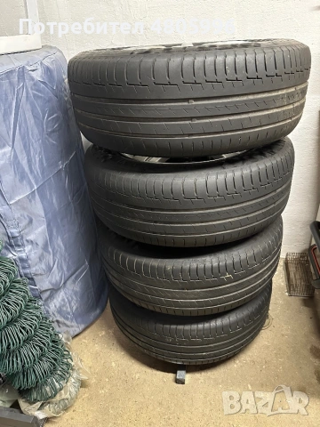 Продавам гуми CONTINENTAL Premium Contract 6 с размер 215/ 60/16 V XL, DOT 0322. 