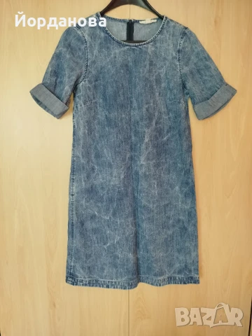 Дънкова рокля Esprit размер XS/S, снимка 2 - Рокли - 51425099