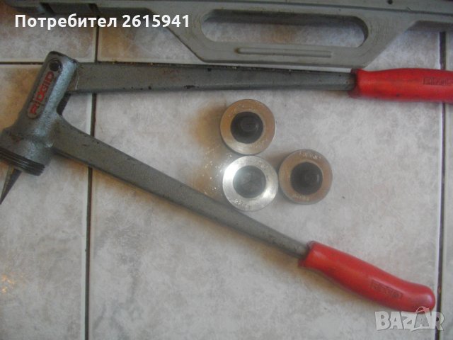 RIDGID Expander-Експандер За Разширяване-Калиброване На Тръби-22 мм-18 мм-16мм-, снимка 11 - Други инструменти - 33843259
