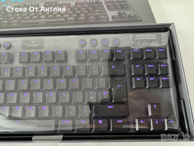 Клавиатура Logitech G915 TKL/ 920-009501, снимка 3 - Клавиатури и мишки - 49986198