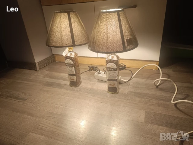 Нощни лампи от Бутилки Bushmills, снимка 5 - Лед осветление - 50928080